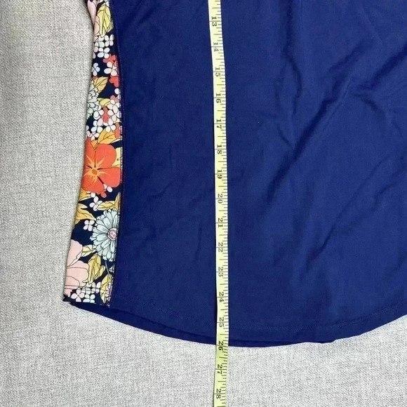 Erin Snow Athletic Tank Top Racer Back Floral - Picture 3 of 8